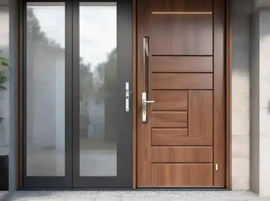 wooden doors